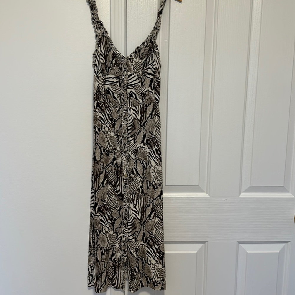 Wilfred Printed MIDI Dress